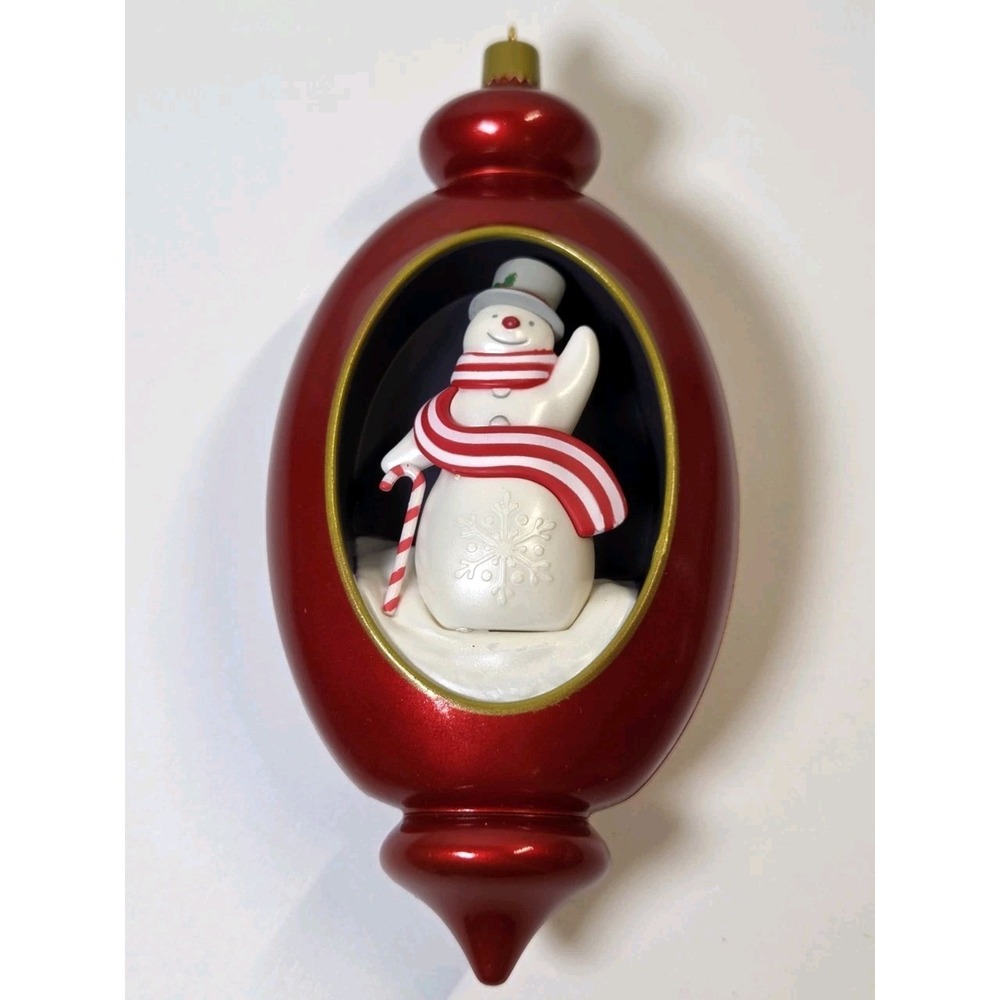 2022 Hallmark TOP HAT SNOWMAN‎ Keepsake Ornament Limited Edition - Brand NEW! - Picture 4 of 5